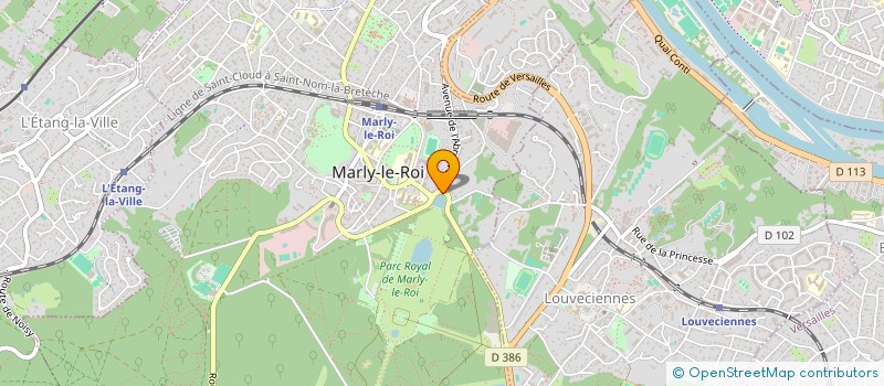 localisation de l'entreprise ATO CAPITAL  MARLY-LE-ROI