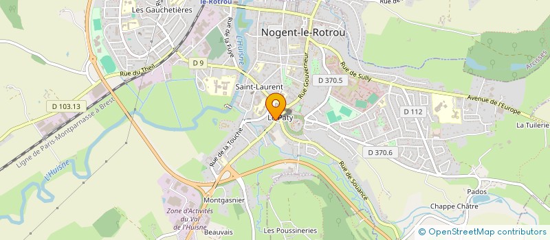 localisation de l'entreprise ATO FORM FRANCE SARL à NOGENT-LE-ROTROU