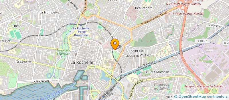 localisation de l'entreprise ATOA à LA FLOTTE