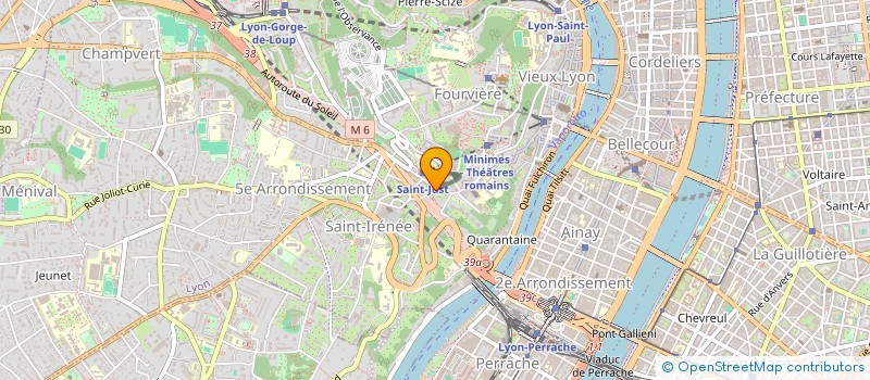 localisation de l'entreprise ATOBA ENERGY à LYON