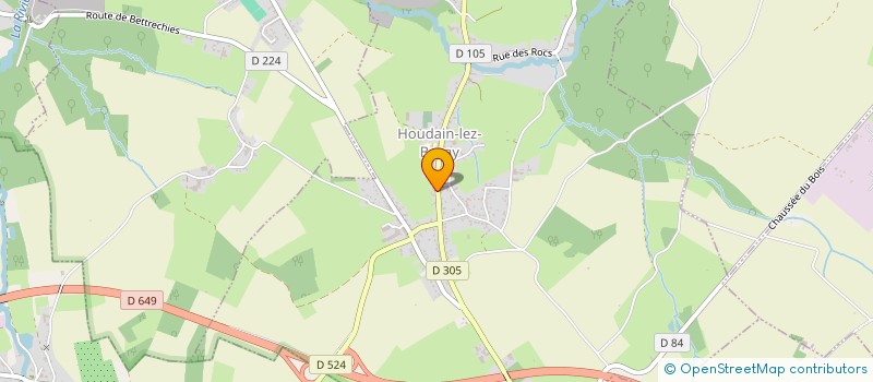localisation de l'entreprise ATOF à HOUDAIN-LEZ-BAVAY