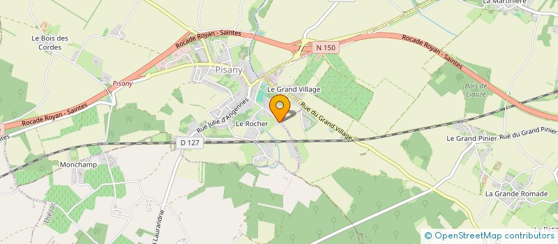 localisation de l'entreprise ATOFOTO  PISANY