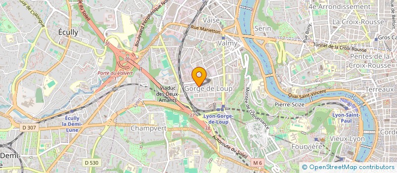 localisation de l'entreprise ATOK IMMO  LYON