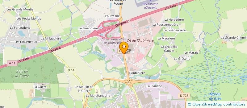 localisation de l'entreprise ATOL ASIA  ANCENIS-SAINT-GEREON