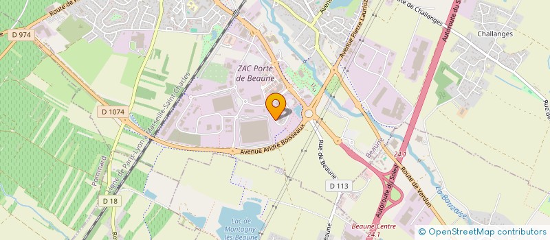 localisation de l'entreprise ATOL GROUP à BEAUNE
