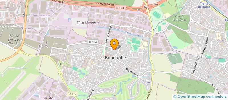 localisation de l'entreprise ATOL IMMO à BONDOUFLE