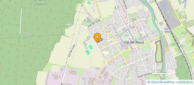 localisation de l'entreprise ATOLCOM à VAL-DE-REUIL