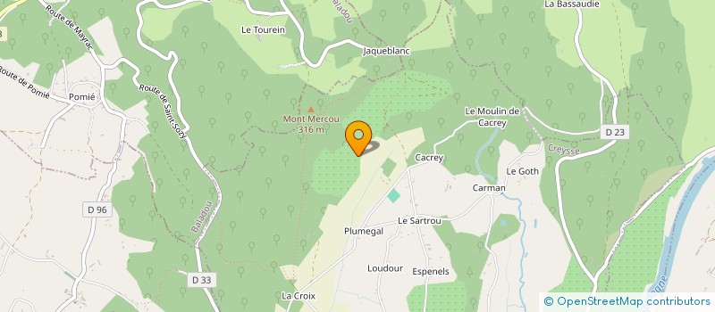 localisation de l'entreprise ATOLL à LE VIGNON-EN-QUERCY