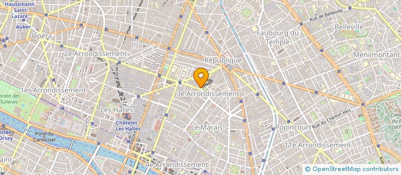 localisation de l'entreprise ATOLL à PARIS