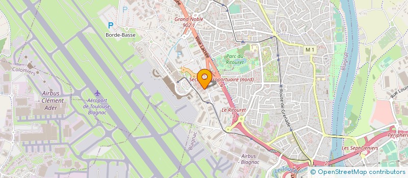 localisation de l'entreprise ATOLL à BLAGNAC