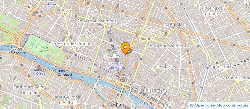 localisation de l'entreprise ATOLL CONSEIL à PARIS