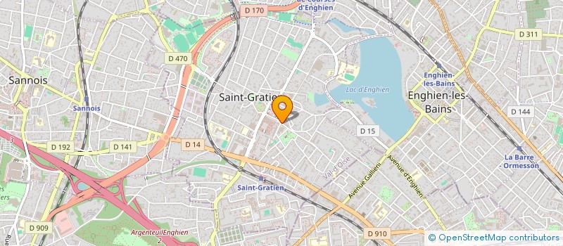 localisation de l'entreprise ATOLL CORPORATION  SAINT-GRATIEN