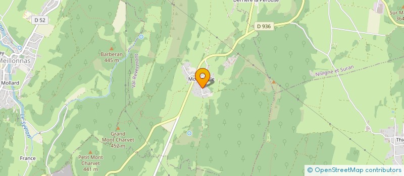 localisation de l'entreprise ATOLL IMMOBILIER  VAL-REVERMONT