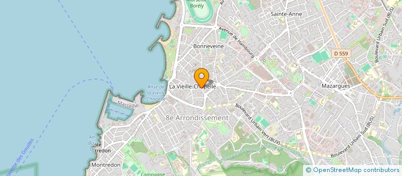 localisation de l'entreprise ATOLL INVEST à MARSEILLE