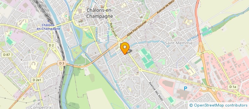 localisation de l'entreprise ATOLL-JACK  CHALONS-EN-CHAMPAGNE