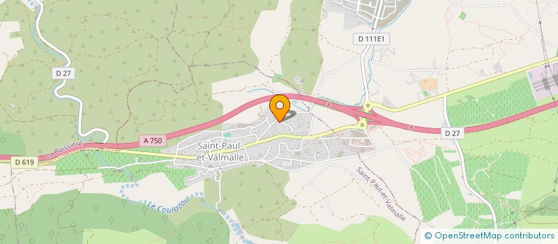 localisation de l'entreprise ATOM 34  SAINT-PAUL-ET-VALMALLE