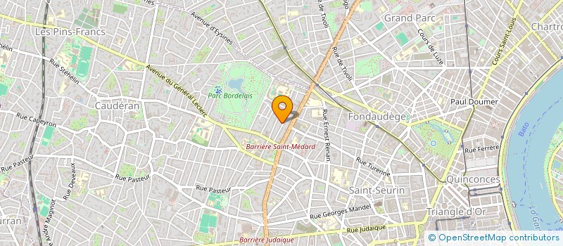 localisation de l'entreprise ATOM  LE BOUSCAT