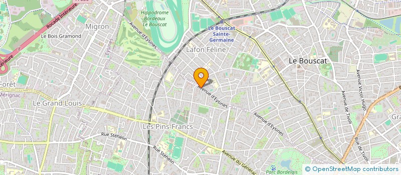 localisation de l'entreprise ATOM  BORDEAUX