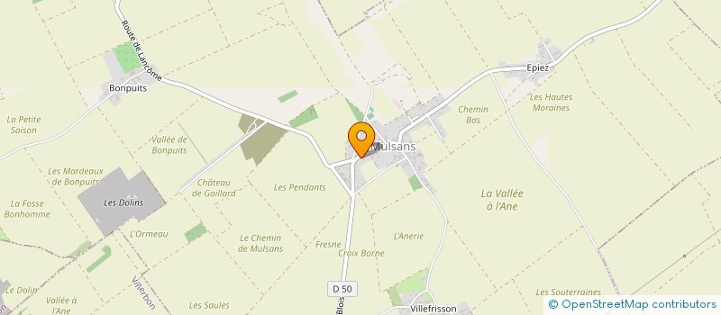 localisation de l'entreprise ATOM à VINEUIL