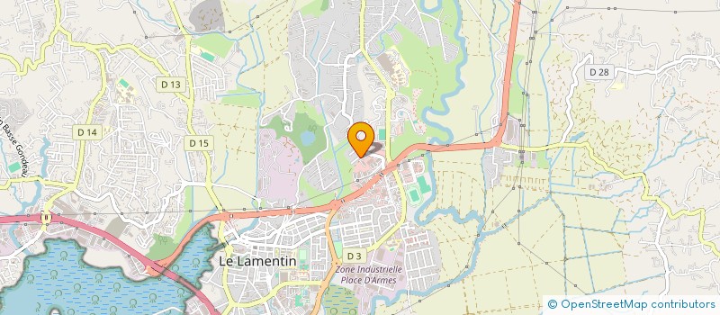 localisation de l'entreprise ATOM ASSURANCES - DUCOS à LE LAMENTIN