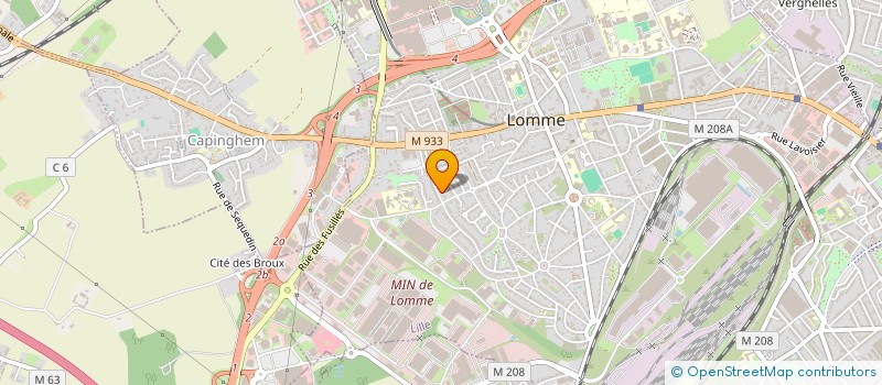 localisation de l'entreprise ATOM CONCEPT à LILLE