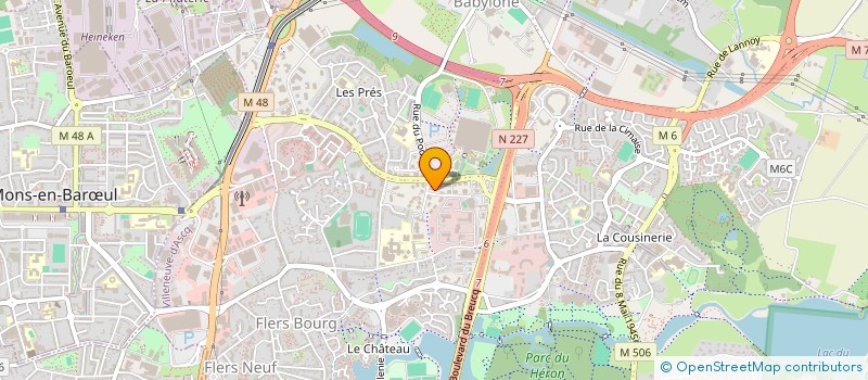 localisation de l'entreprise ATOM CONSEIL à VILLENEUVE-D'ASCQ