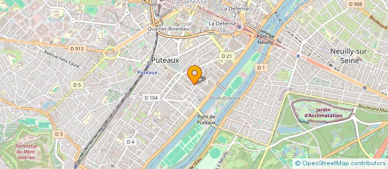 localisation de l'entreprise ATOM EUROPE SERVICE à PUTEAUX