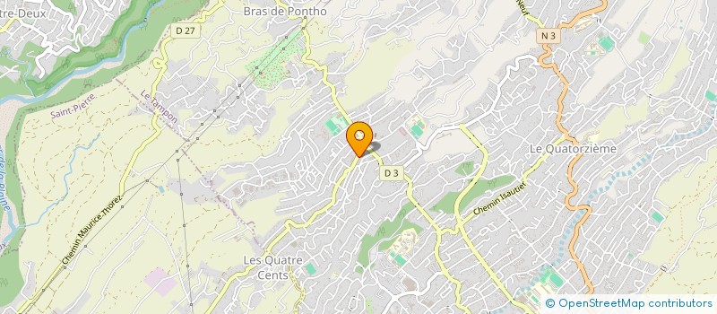 localisation de l'entreprise ATOM PLOMBERIE CHARPENTE MENUISERIE  LE TAMPON