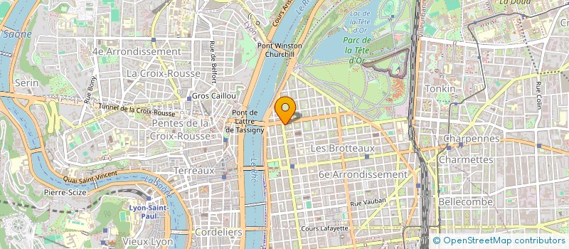 localisation de l'entreprise ATOM PREPAPHYSIC à LYON