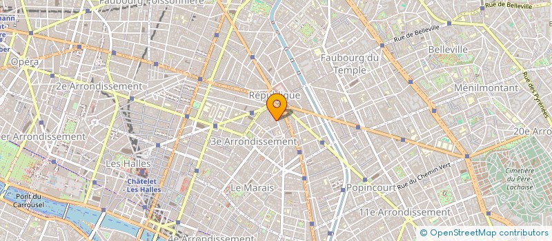 localisation de l'entreprise ATOM RESSOURCES SARL  PARIS