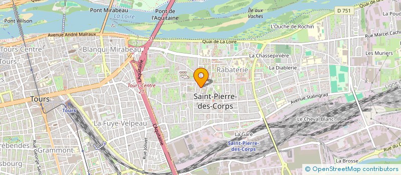 localisation de l'entreprise ATOM SERVICES  NOTRE-DAME-D'OE