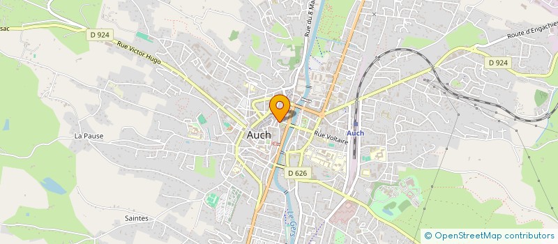 localisation de l'entreprise ATOM SPHERE à AUCH