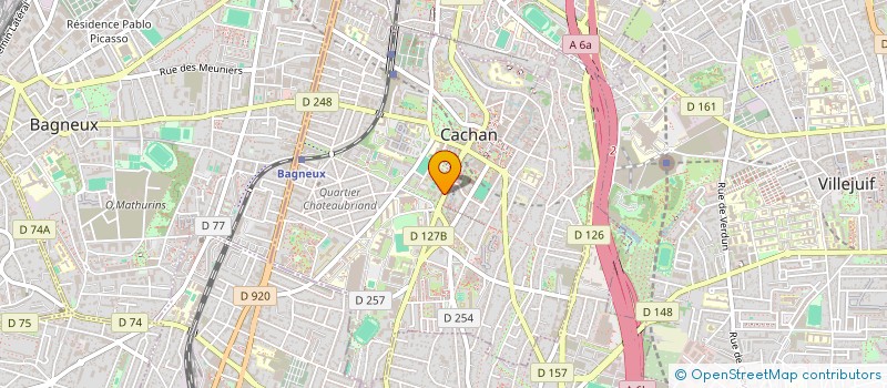 localisation de l'entreprise ATOMCODING  CACHAN