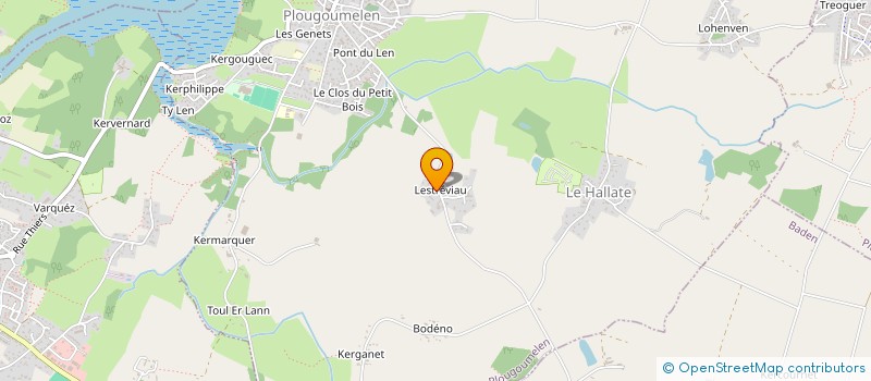 localisation de l'entreprise [ATOME]  PLOUGOUMELEN