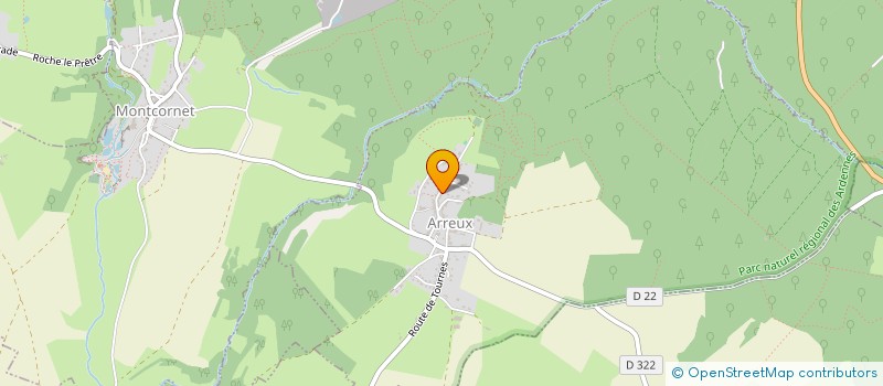 localisation de l'entreprise ATOME  EVIGNY