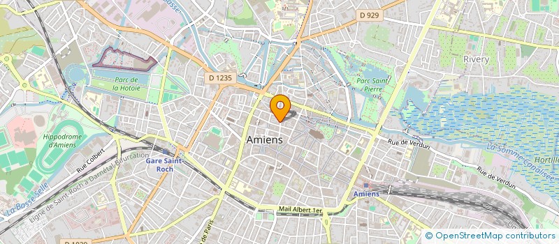 localisation de l'entreprise ATOME à AMIENS