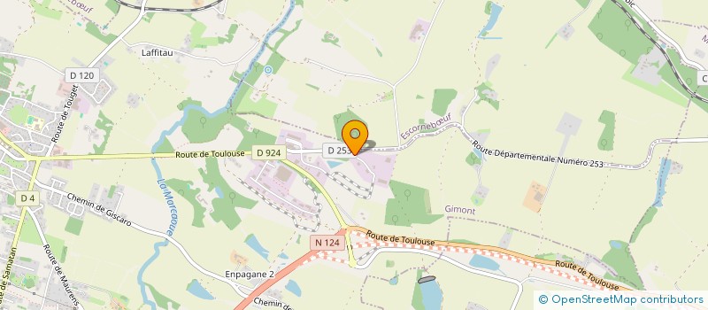 localisation de l'entreprise ATOME 78 BY E&P  GIMONT