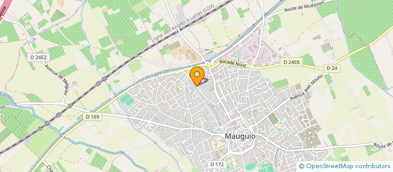 localisation de l'entreprise ATOME  MAUGUIO