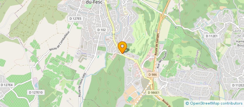 localisation de l'entreprise ATOME à SAINT-GELY-DU-FESC