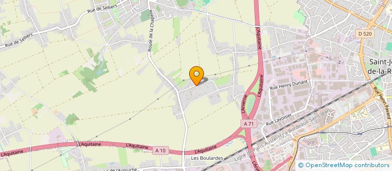localisation de l'entreprise ATOME  INGRE