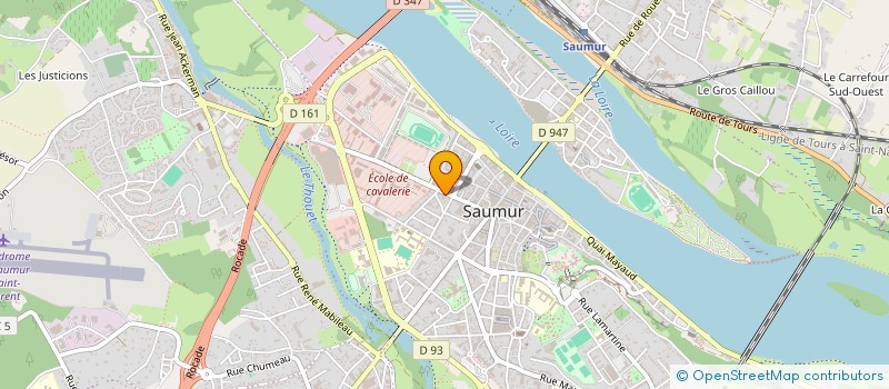 localisation de l'entreprise ATOME MANAGEMENT à SAUMUR