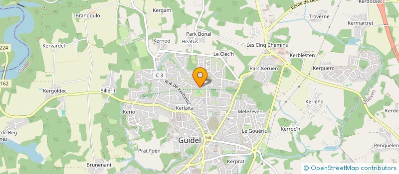 localisation de l'entreprise ATOME STUDIO  GUIDEL
