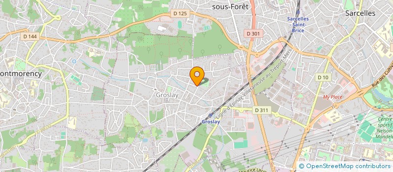 localisation de l'entreprise ATOMER à GROSLAY
