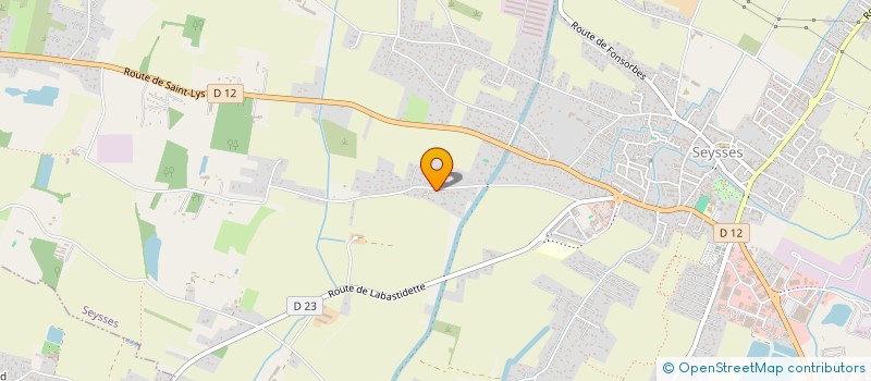 localisation de l'entreprise ATOMES  TARBES