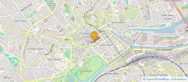 localisation de l'entreprise ATOMES COURTAGE à CAEN