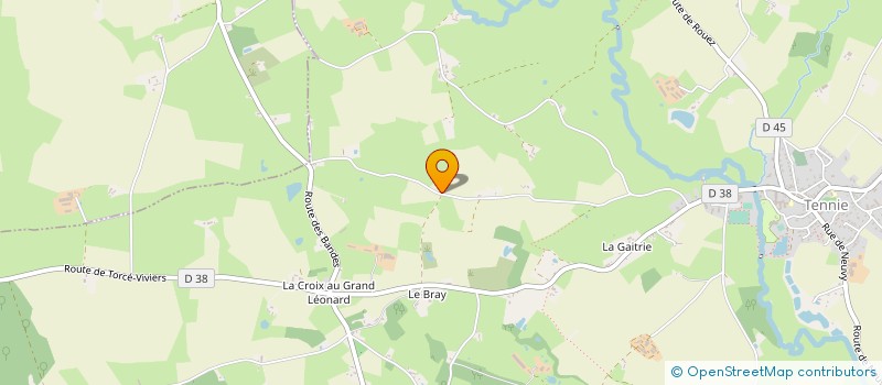 localisation de l'entreprise ATOMIC BATIMENT  TENNIE