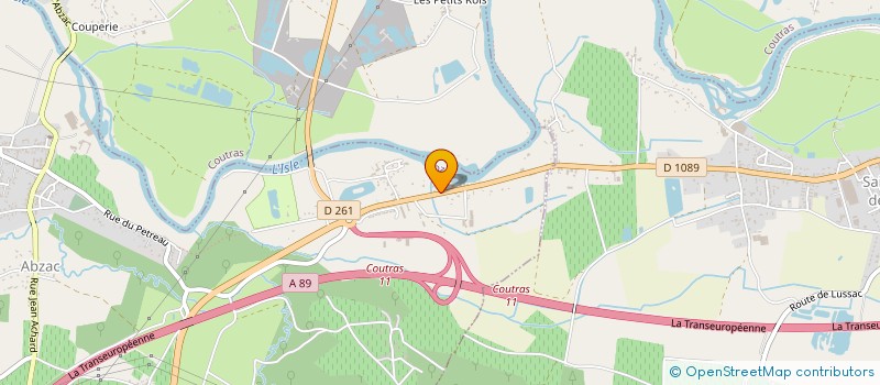 localisation de l'entreprise ATOMIC GROUP à ABZAC