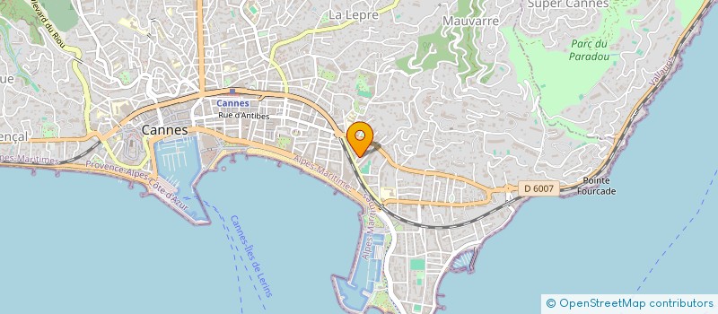 localisation de l'entreprise ATOMIC SERVICE à CANNES