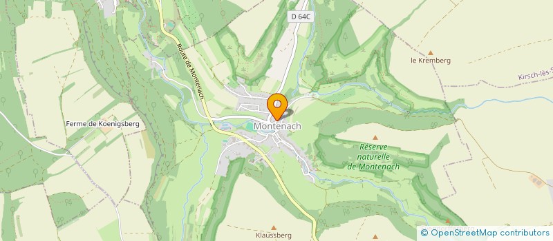 localisation de l'entreprise ATOMIC WASH  MONTENACH