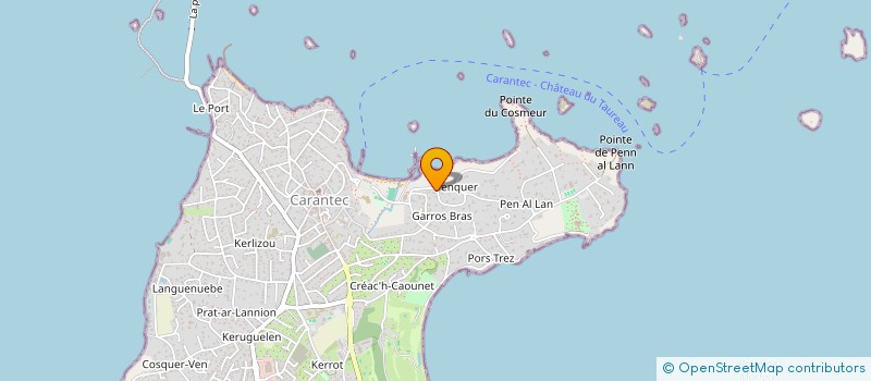 localisation de l'entreprise ATOMIK  CARANTEC